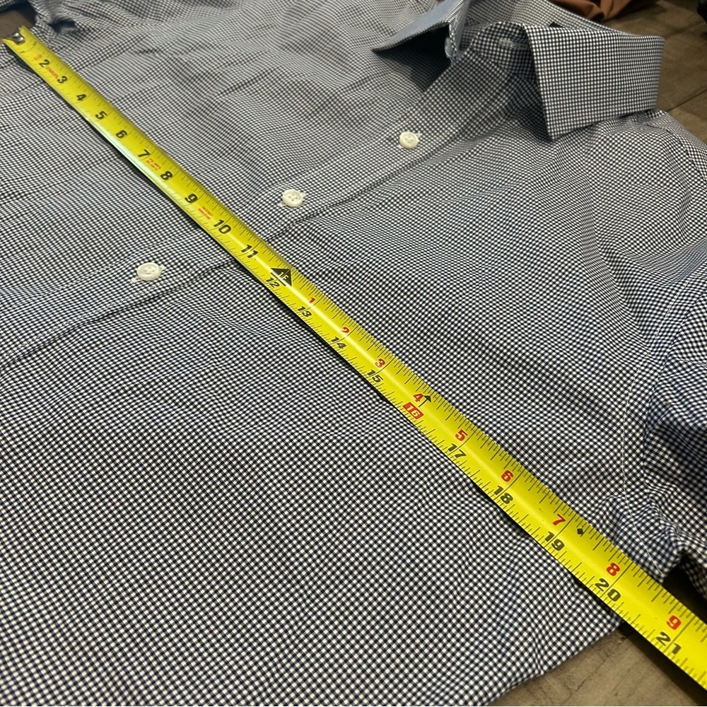 J Crew Ludlow Shirt Long Sleeves Like New Slim Fit White & Blue 15 1/2” Neck - Picture 7 of 9